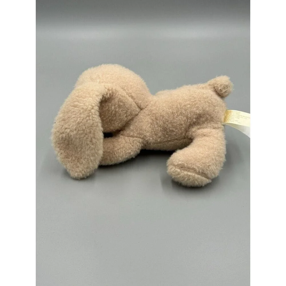 MTY International My 1st Easter Bunny Rabbit Rattle Soft Plush Toy Brown Tan 7